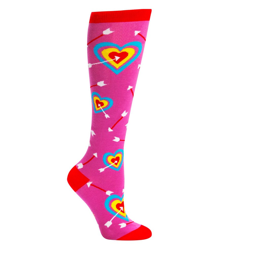 Algopix Similar Product 17 - Sock It To Me Womens Cupids Bullseye