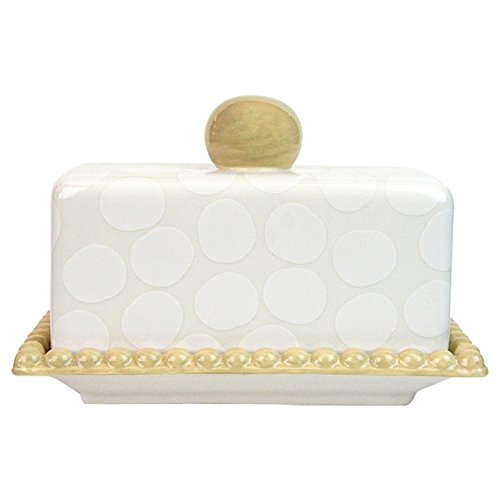 Algopix Similar Product 1 - Pebble Covered Butter Dish