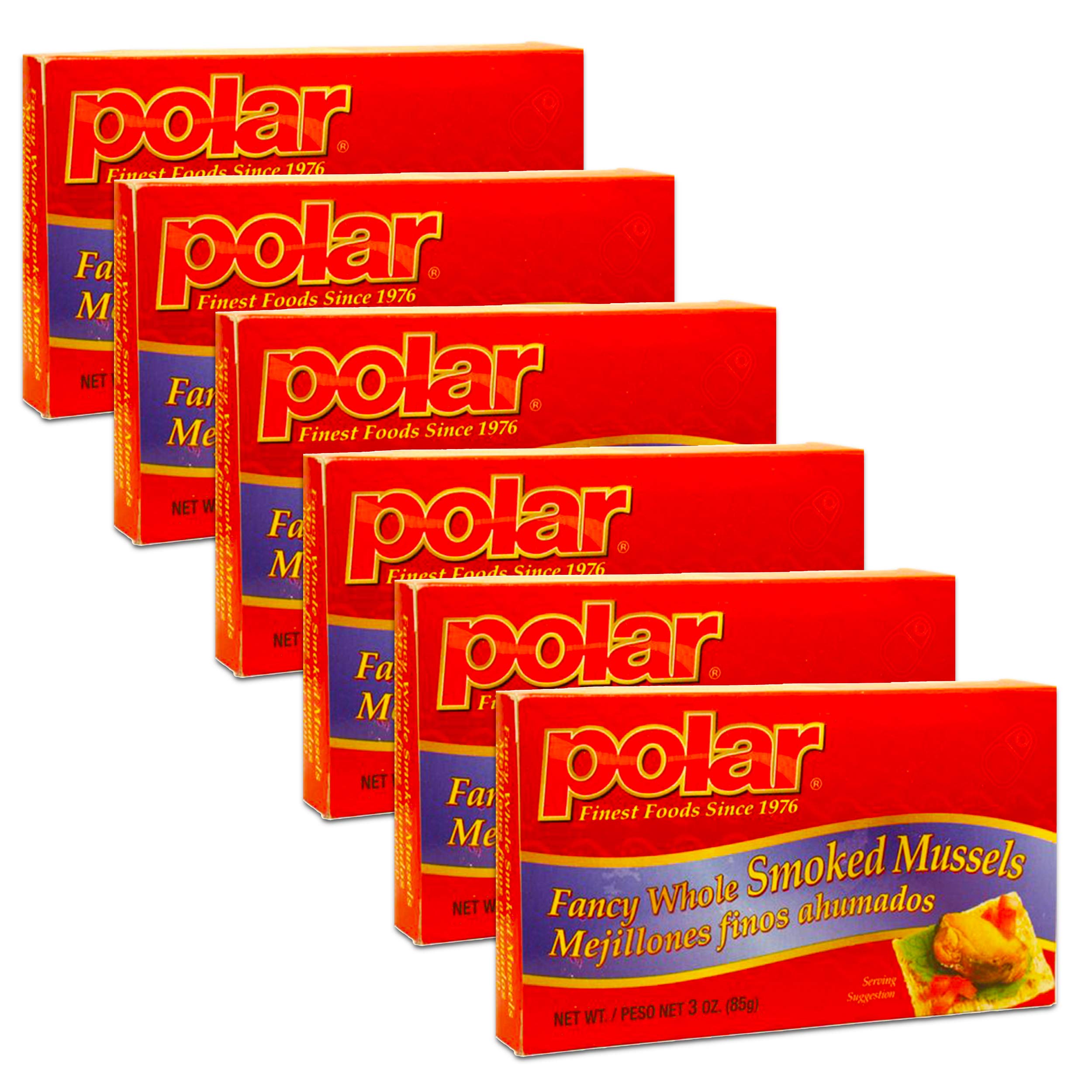 Algopix Similar Product 16 - MW Polar Fancy Whole Smoked Mussels 3oz