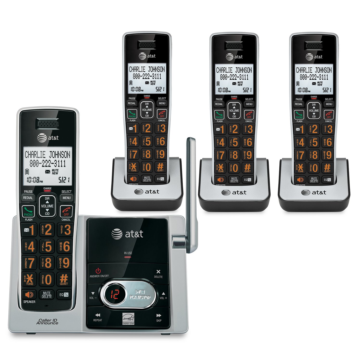 Algopix Similar Product 4 - ATT CL82413 DECT 60 Cordless Phone