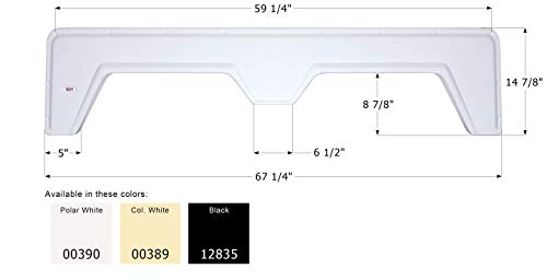 Algopix Similar Product 19 - ICON FS310A Tandem Fender Skirt Polar