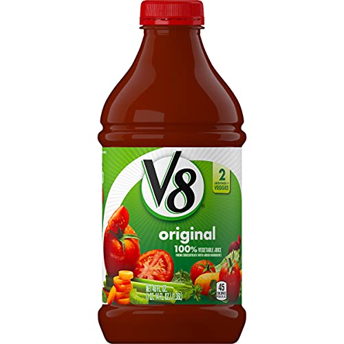 Algopix Similar Product 16 - V8 Original 100% Vegetable Juice, 46 oz.