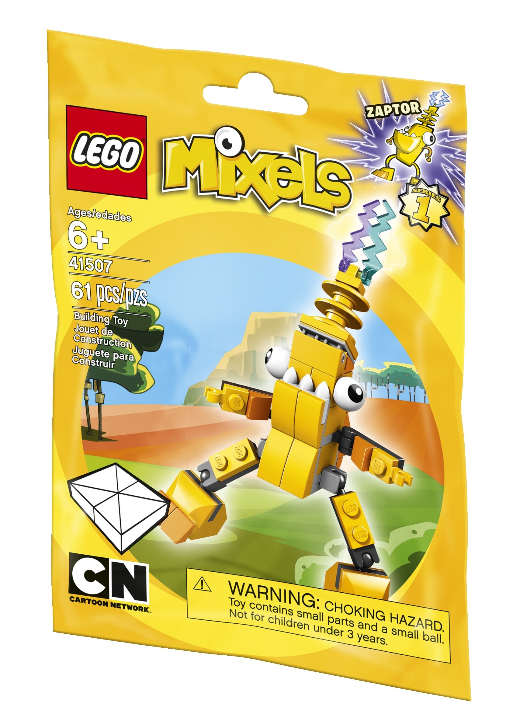 Algopix Similar Product 14 - LEGO Mixels 41507 Zaptor Building Set
