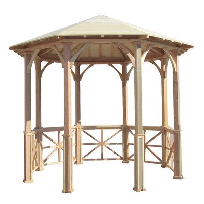 Algopix Similar Product 17 - 10 Ft. W x 10 Ft. D Wood Gazebo