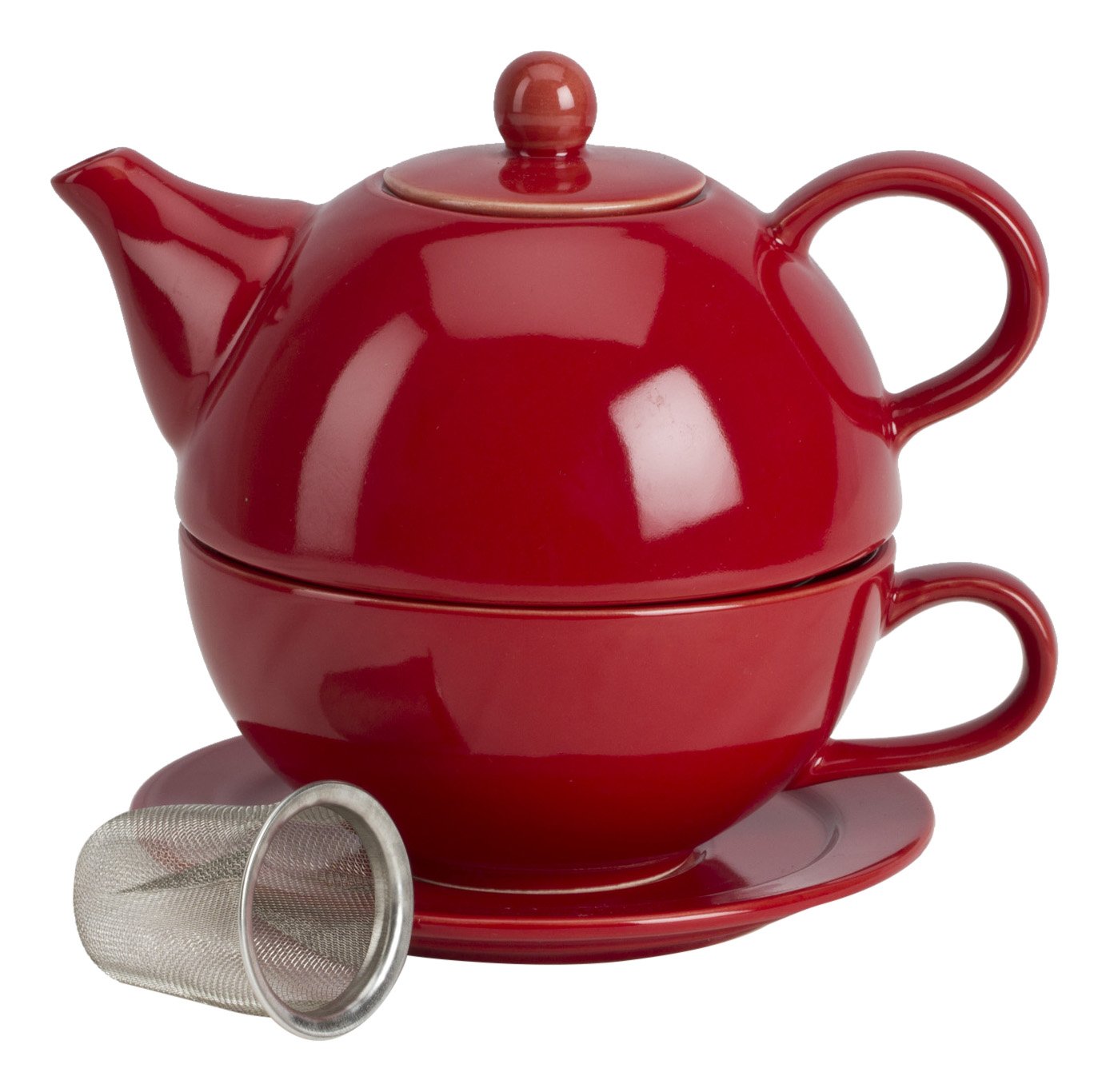Algopix Similar Product 18 - Omniware 5 Piece Tea For One Teapot Set