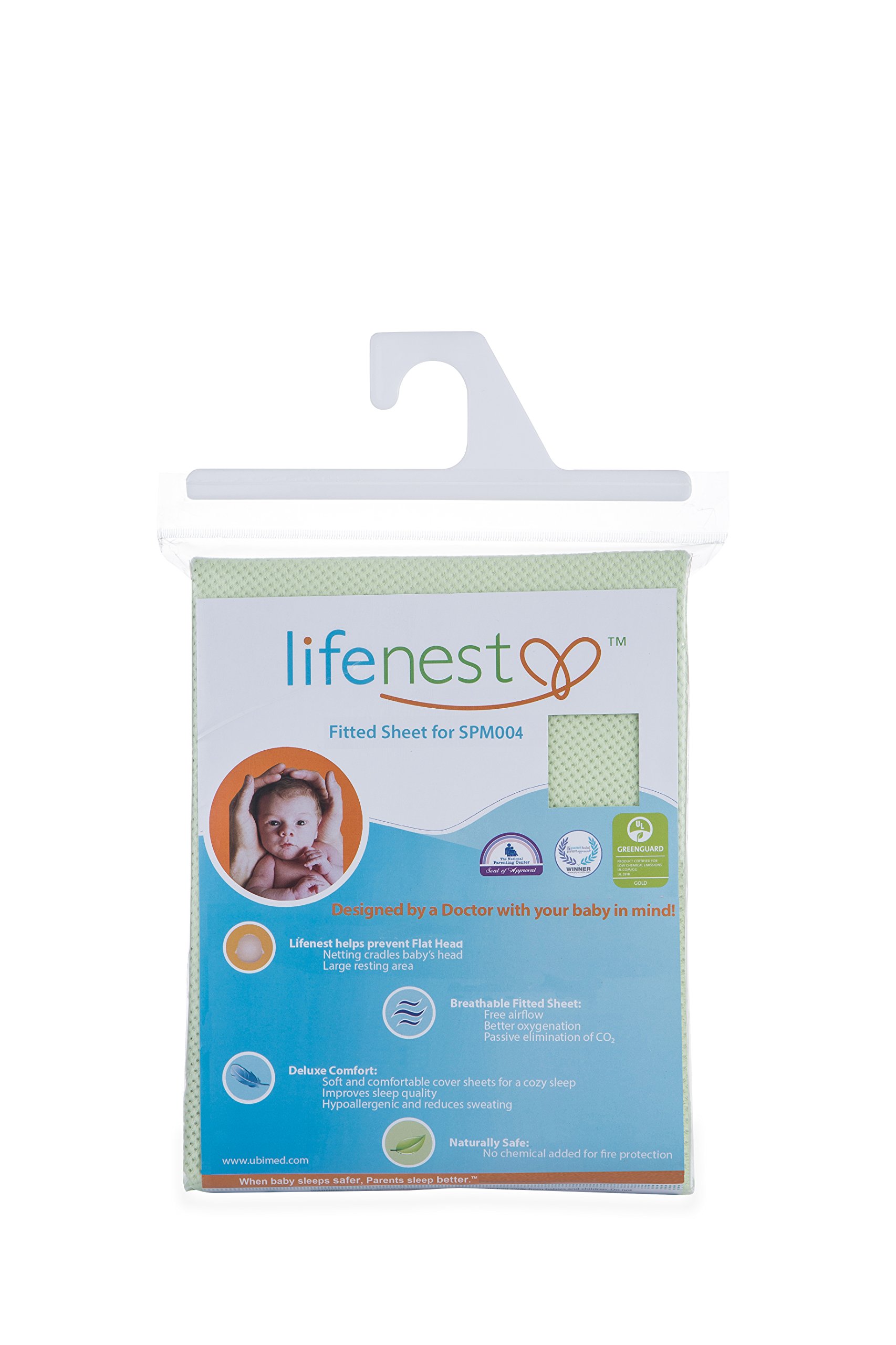 Algopix Similar Product 2 - Ubimed Breathable Fitted Sheet for