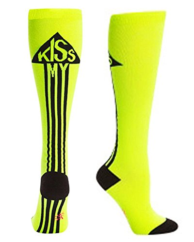 Algopix Similar Product 6 - Sock It To Me Kiss My Knee High Socks