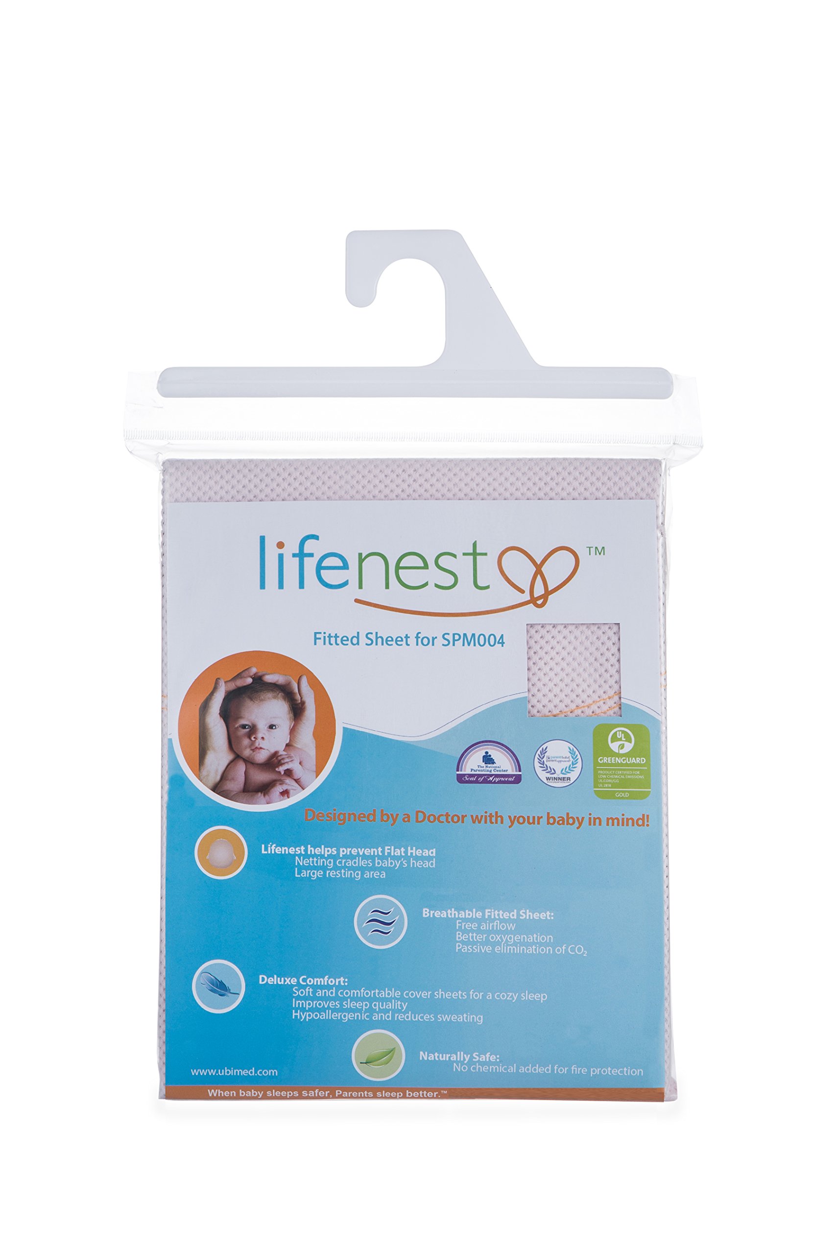 Algopix Similar Product 2 - Ubimed Breathable Fitted Sheet for