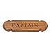 Algopix Similar Product 16 - Whitecap 62670 Teak Captain Name Plate