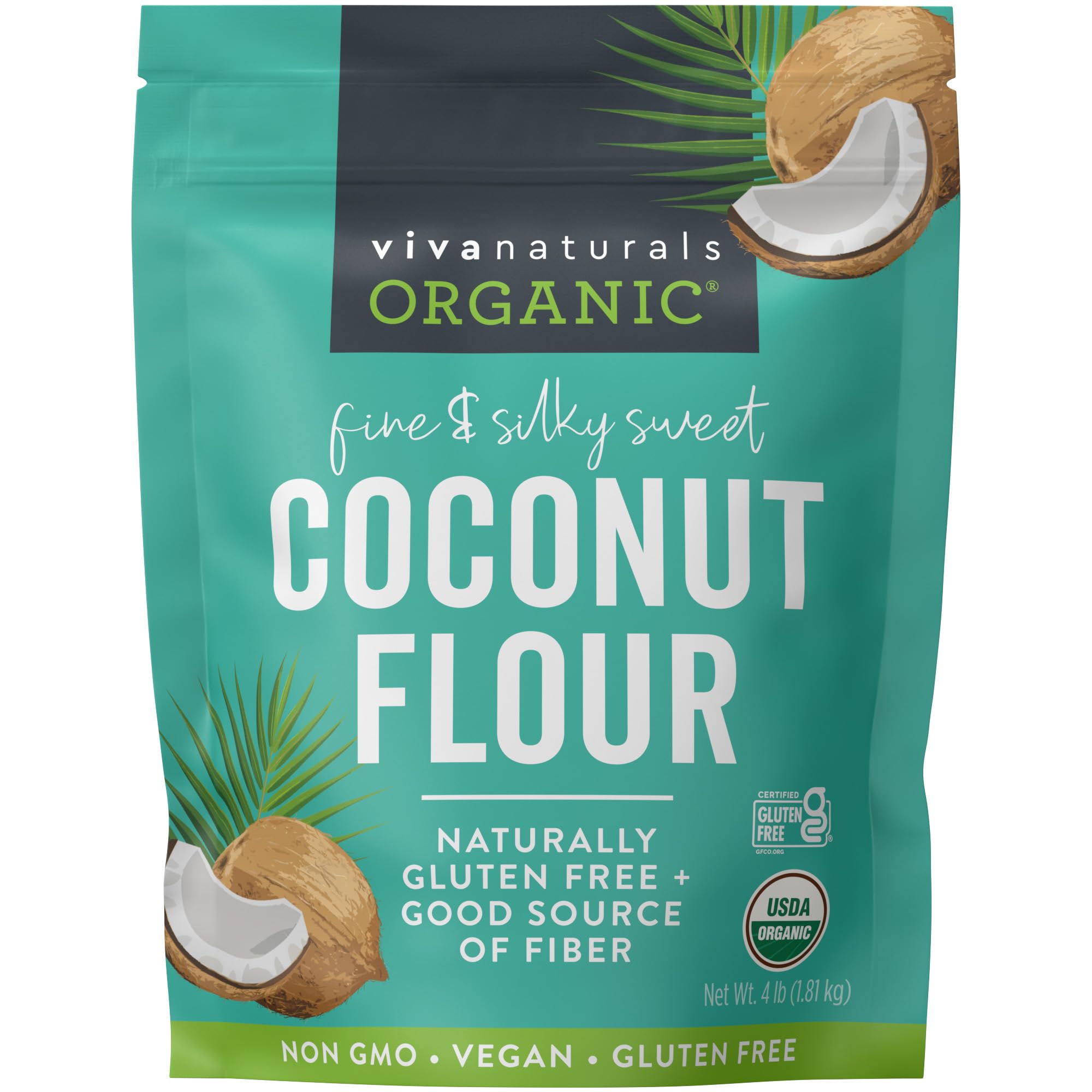 Algopix Similar Product 16 - Viva Naturals Organic Coconut Flour 4