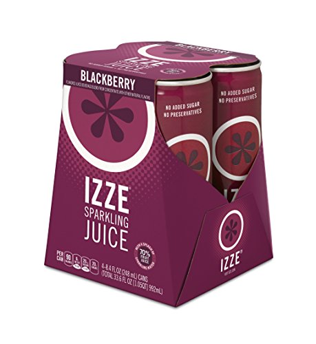 Algopix Similar Product 8 - IZZE Sparkling Juice Blackberry 84