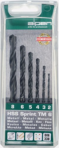 Algopix Similar Product 17 - Alpen 801122100 Tm Hss 234568mm 6