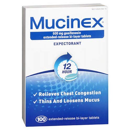 Algopix Similar Product 19 - Mucinex Expectorant Extended Release