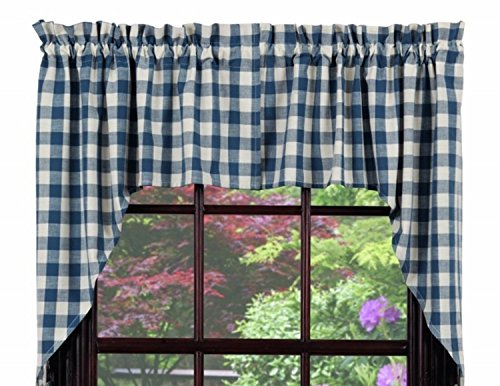Algopix Similar Product 19 - IHF New Swag Picnic Blue Design Window