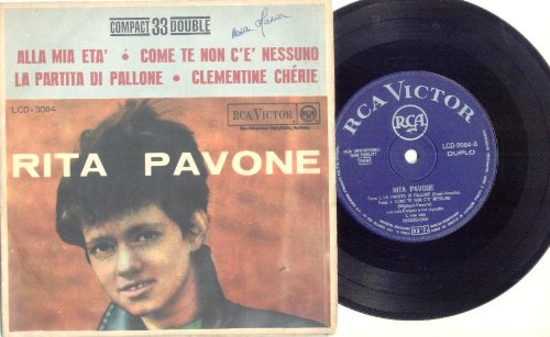 Algopix Similar Product 1 - RITA PAVONE EP 7 MEGA RARE