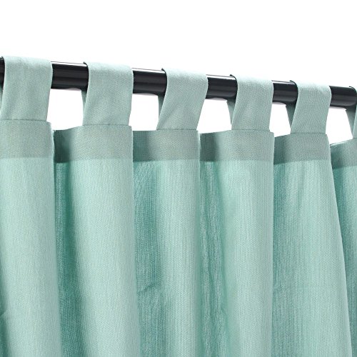 Algopix Similar Product 3 - Sunbrella Outdoor Curtain with Tab Top