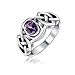 Algopix Similar Product 8 - Amethyst Purple Celtic Trinity Knot