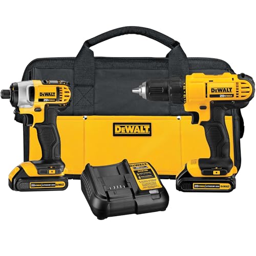 Algopix Similar Product 6 - DEWALT 20V MAX Cordless Drill and