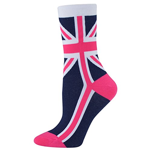 Algopix Similar Product 4 - Sock It To Me British Flag Womens Crew