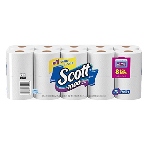 Algopix Similar Product 20 - Scott 1000 Sheets Per Roll Toilet