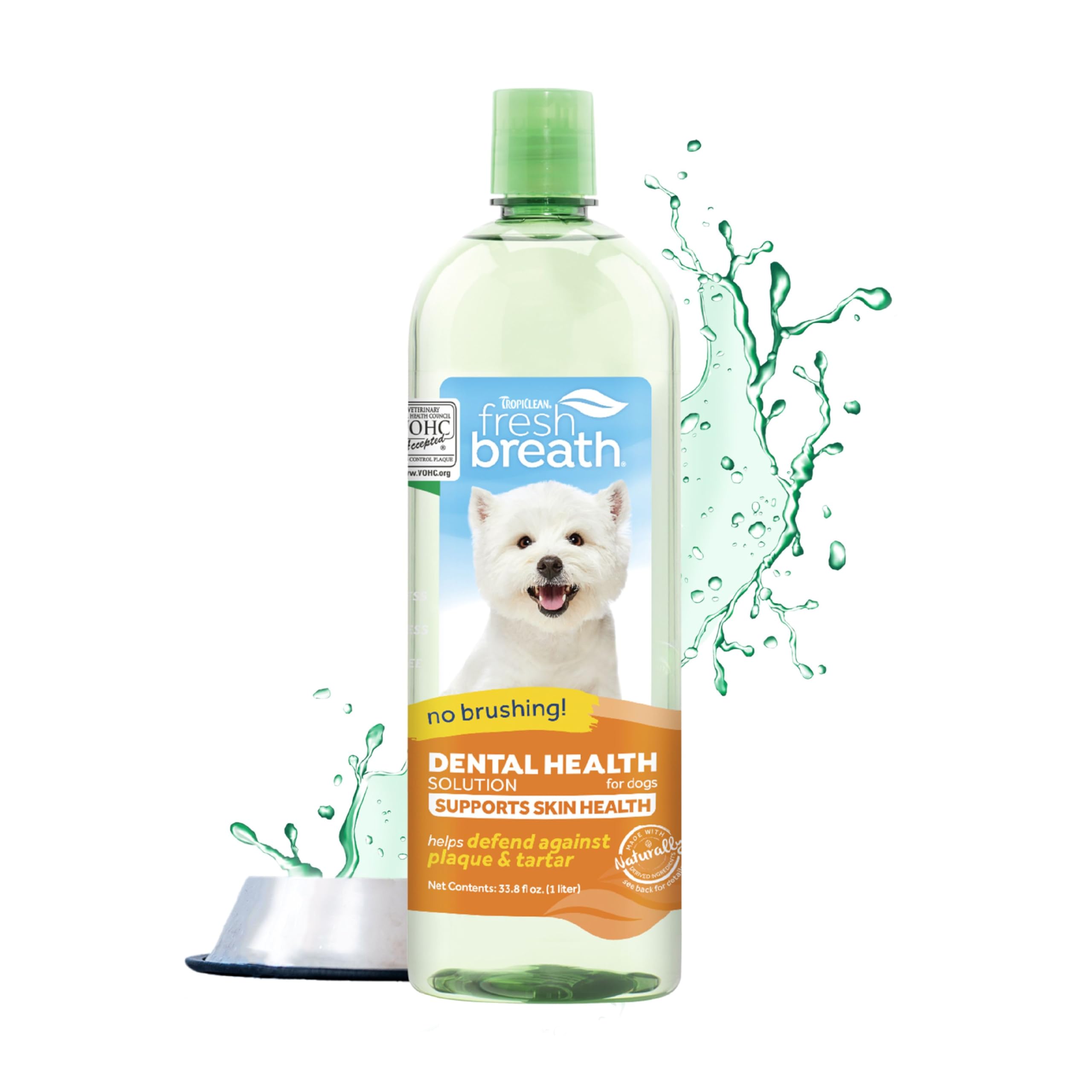 Algopix Similar Product 17 - TropiClean Fresh Breath Water Additive