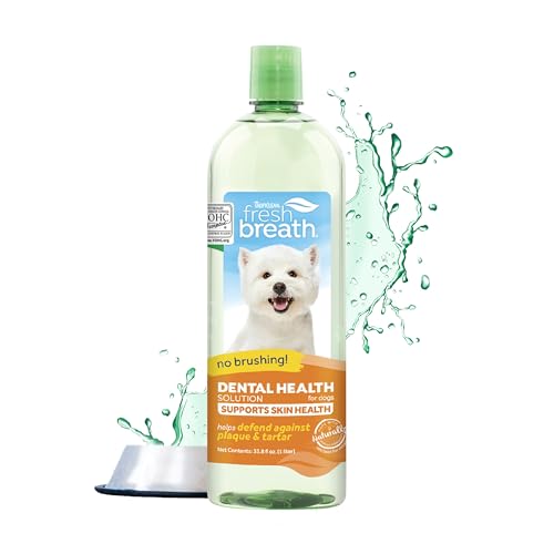 Algopix Similar Product 10 - TropiClean Fresh Breath Water Additive
