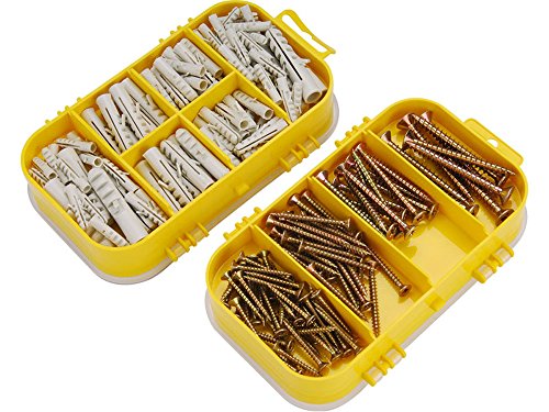 Algopix Similar Product 13 - EXTOL CRAFT 1445 Screws with Dowels Set