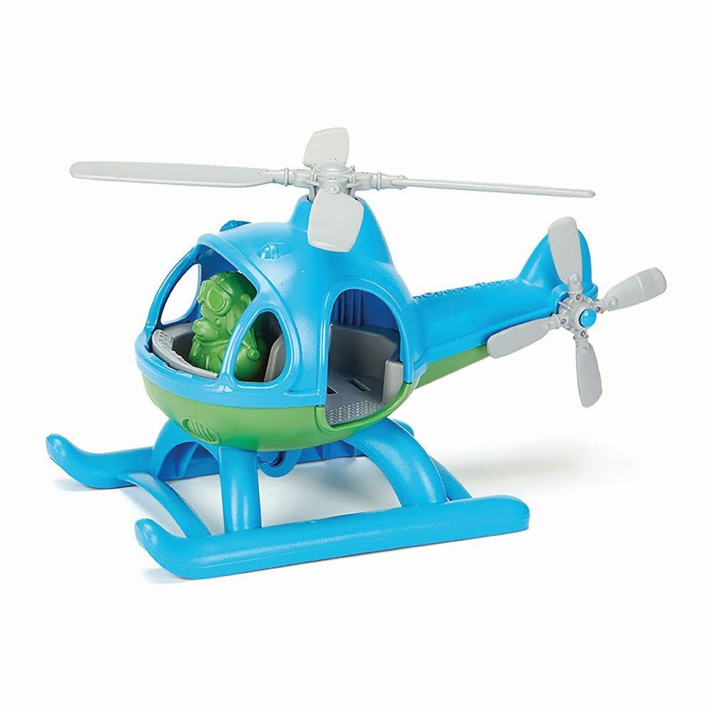 Algopix Similar Product 1 - Green Toys Helicopter, Blue/Green