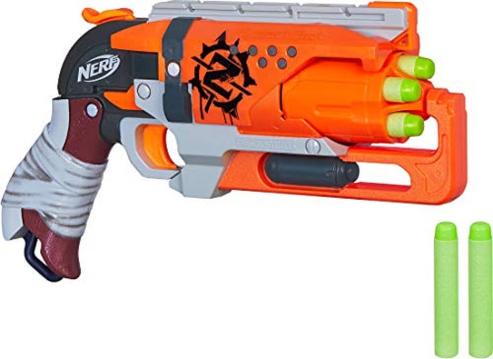 Algopix Similar Product 12 - Nerf Zombie Strike Hammershot Blaster