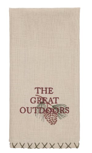 Algopix Similar Product 13 - Pinecone Great Outdoors Acc Dishtowel