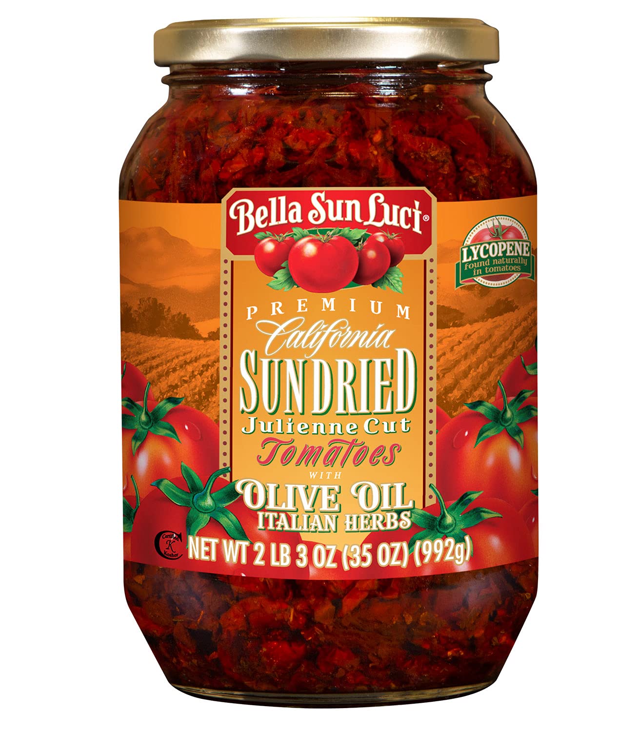 Algopix Similar Product 9 - 35 oz Bella Sun Luci Sun Dried Tomatoes