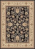 Algopix Similar Product 12 - Tayse Rug Sensation 4723 Black 89 x