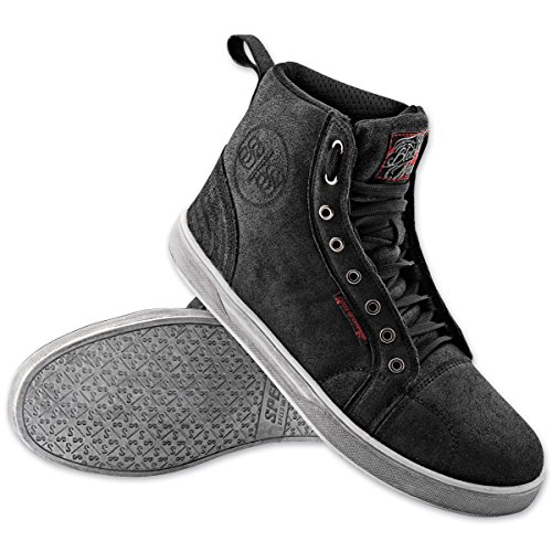 Algopix Similar Product 1 - Speed and Strength Black 9 Moto Shoes
