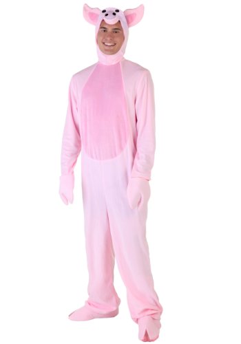 Algopix Similar Product 20 - Adult Pig Costume X-Large Pink