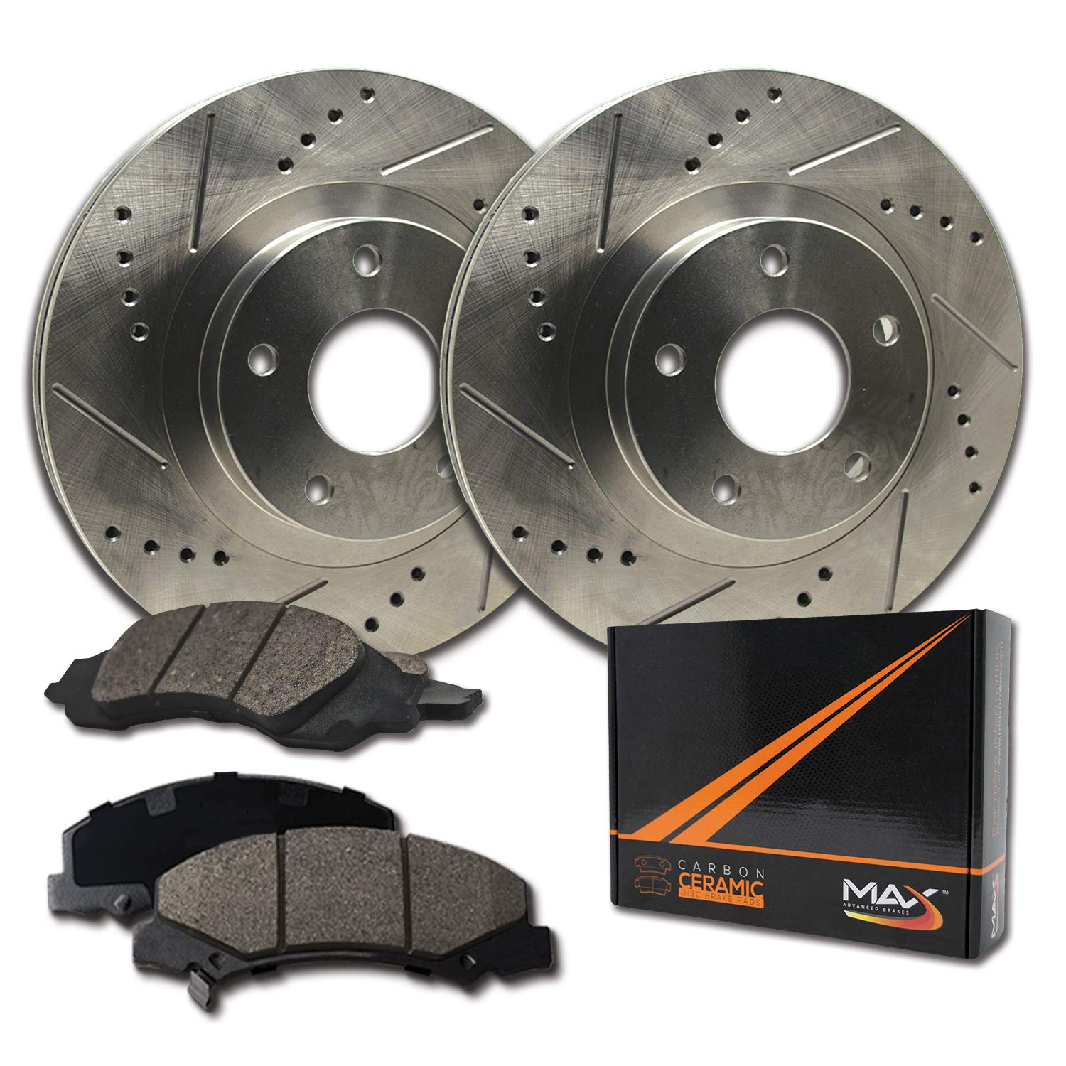 Algopix Similar Product 16 - Front Max Brakes Premium XDS Rotors