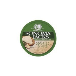 Algopix Similar Product 1 - SONOMA JACKS CHEESE WDG GARLIC HERB