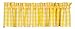 Algopix Similar Product 2 - IHF Pattern Picnic Yellow Valance