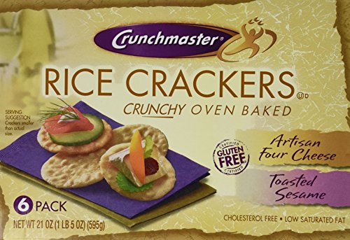 Algopix Similar Product 7 - Crunchmaster Oven Baked Rice Crackeres
