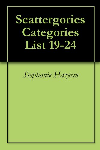 Algopix Similar Product 18 - Scattergories Categories List 19-24