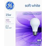 Algopix Similar Product 11 - GE Lighting 97491 15 Watt A15 Soft