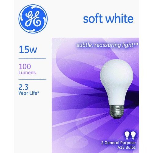 Algopix Similar Product 15 - GE Lighting 97491 15 Watt A15 Soft