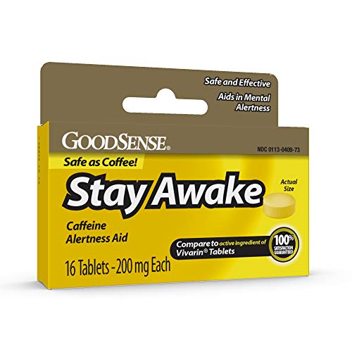 Algopix Similar Product 13 - GoodSense Stay Awake Caffeine