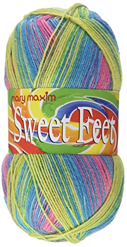 Algopix Similar Product 16 - Mary Maxim Sweet Feet Yarn, Brown