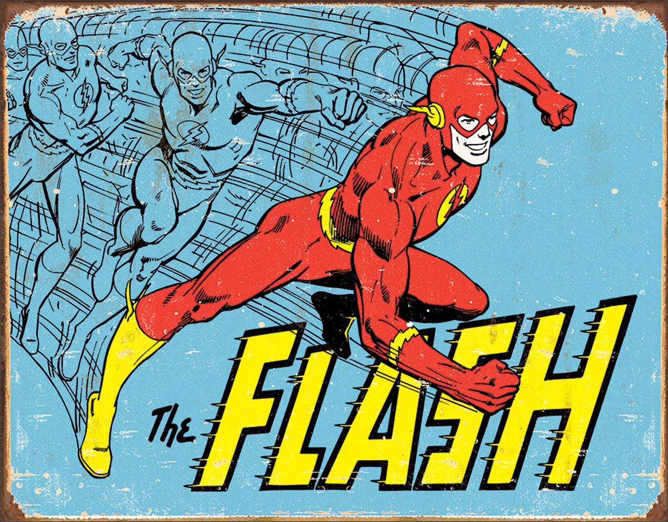 Algopix Similar Product 13 - Desperate Enterprises The Flash  Retro