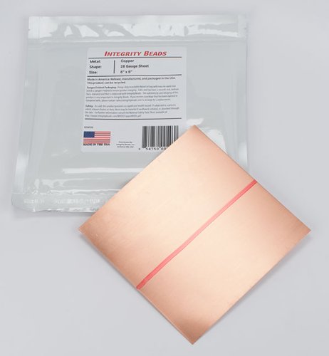 Algopix Similar Product 11 - Copper 28 Gauge Sheet - 6" x 6"