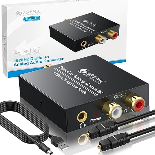Algopix Similar Product 1 - eSynic Professional Optical to RCA