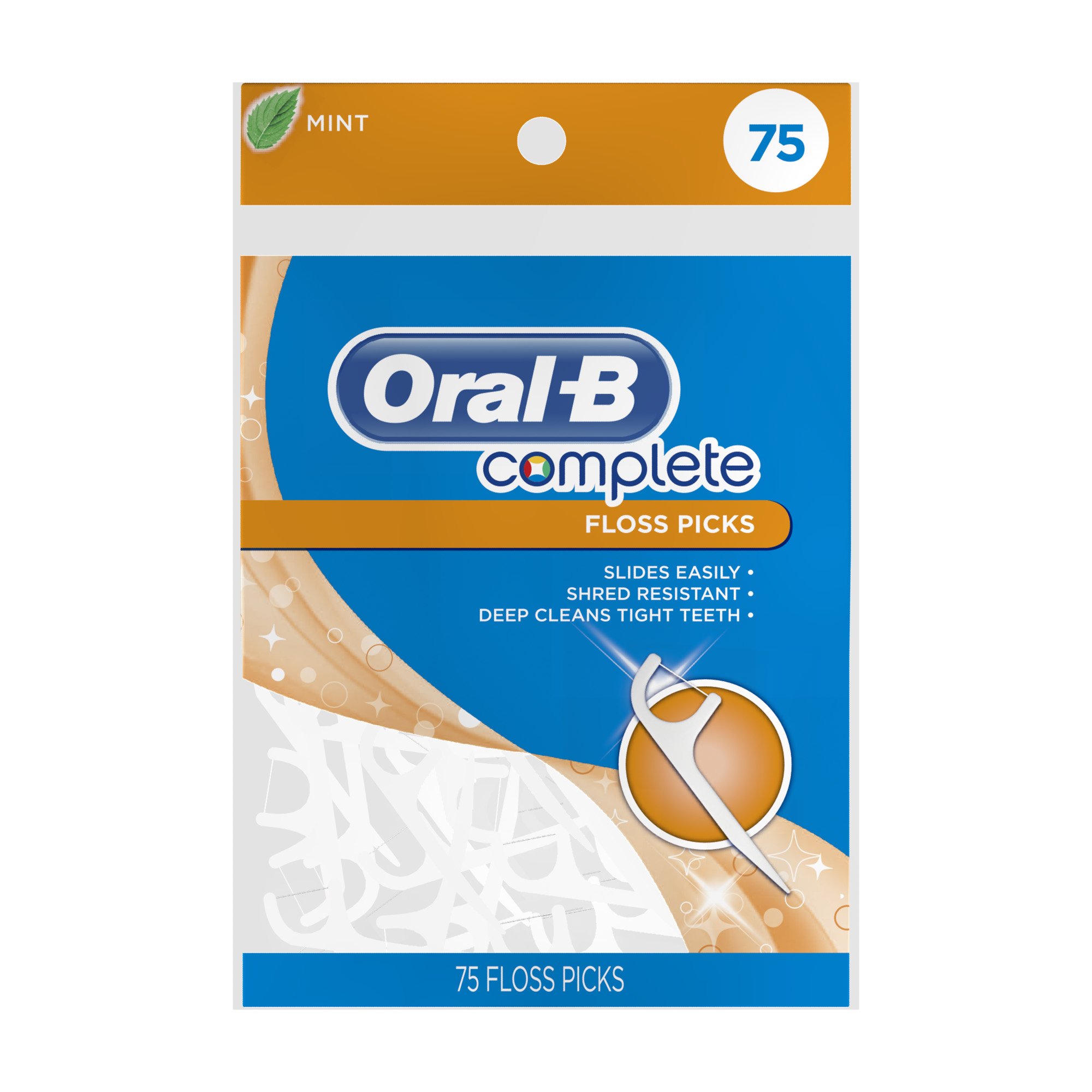 Algopix Similar Product 6 - OralB Complete Dental Floss Picks