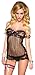 Algopix Similar Product 16 - Music Legs Womens Black Strapless