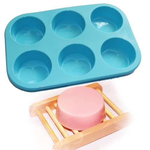 Algopix Similar Product 18 - XHaibei Round Circles Soap Silicone