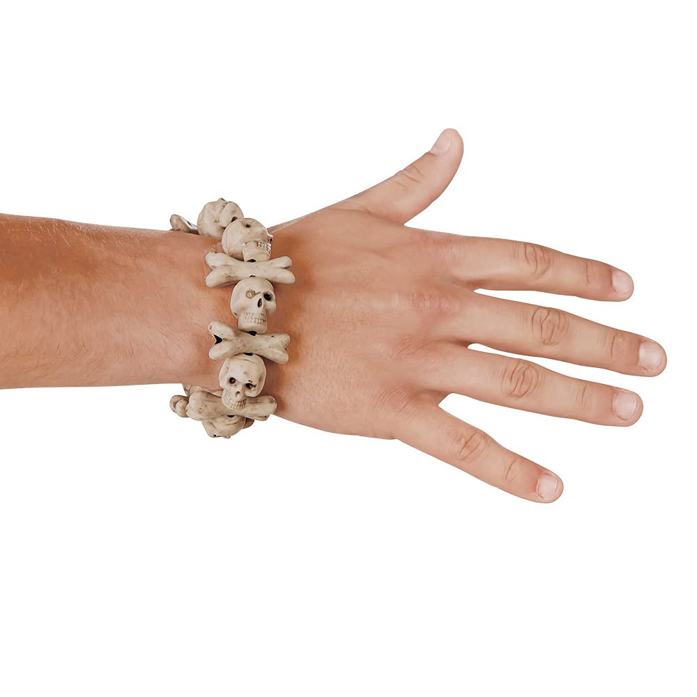 Algopix Similar Product 4 - Skull and Bones Necklace Skull and